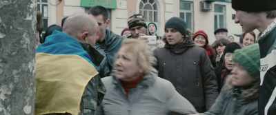 - Who gave you the order to come here?
- Mom, mom! - Donbass