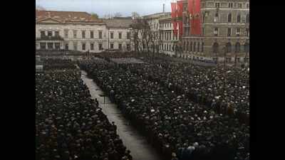 Who have the firm and unshakable will - Hitler and the Nazis: Evil on Trial