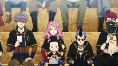 Who in the world
chose Mimosa as a commentator? - Black Clover: Sword of the Wizard King