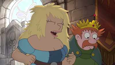 Who knew a carpet
could have such a backstory? - Disenchantment
