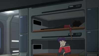 Who knew repairing
the station grid - Star Trek: Lower Decks