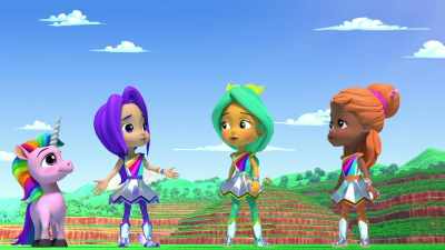 Who knew someone who looks
like Preston could be so helpful? - Rainbow Rangers