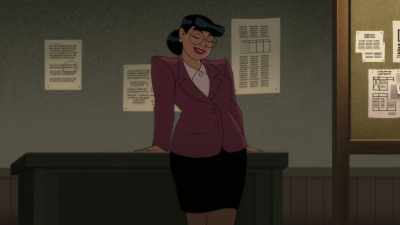 Who knows?
In any case, that's how you catch him. - Batman: Caped Crusader