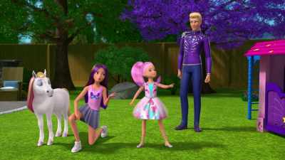 Who knows more about
finding unicorns than me? - Barbie: A Touch of Magic