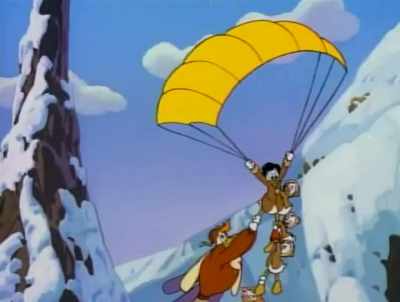 Who knows what mysteries
wait inside? - DuckTales
