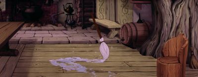 Who left the mop running - Sleeping Beauty