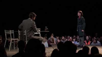 ...who must bend her body
If Caesar carelessly but nod on her - National Theatre Live: Julius Caesar
