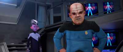 Who needs time to process all this information. - Star Trek: Prodigy
