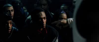 This guy keeps screaming he's paranoidquick someone get his ass another steroid - 8 Mile