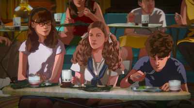 -Who put her on?
-I wonder… - Apollo 10½: A Space Age Childhood