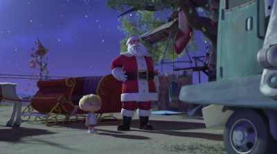 Who’d have thought?
A bin lorry for a sleigh. - A Trash Truck Christmas