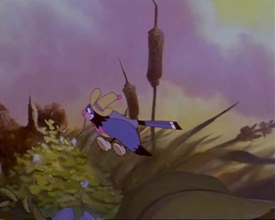Who is saying help Mr Bird over here - Thumbelina