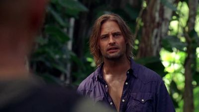 - Who you talking to?
- Nobody. - Lost