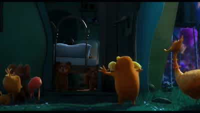 Oh Who taught you guys how to steal a bed - The Lorax