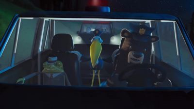 Who taught you how to drive Almost hit a squirrel That was close - Hoodwinked