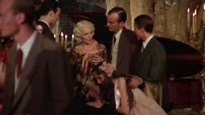 Holy shit Noodles Noodles Come here come hereLookThe blond by the pianoYeah who's that Yeah Who's thatYou and this broad were practically engaged - Once Upon a Time in America