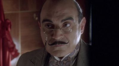 Who is that under there? - Agatha Christie's Poirot