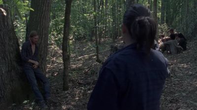 Who wants to help me
take care of that? - The Walking Dead