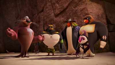 Who wants to just drink
fish milk coladas - Surf's Up 2: WaveMania
