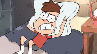 Who wants to smear make-up on my face? - Gravity Falls