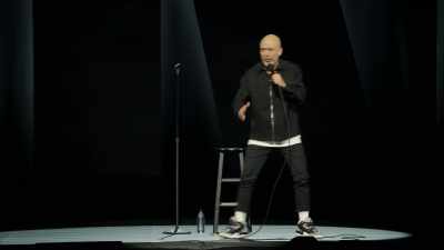Who would get the hose first?
"I got it first!" - Jo Koy: Live from the Los Angeles Forum