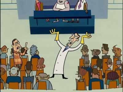 -Who wouldn't?
-♪ (JAZZ MUSIC PLAYS, STOPS) ♪ - Clone High