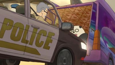 Whoa!
Aaah! - We Bare Bears: The Movie
