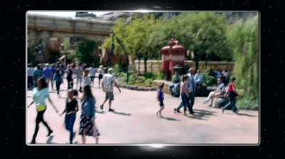 -Whoa.
- And Miles Brown goes on a quest - Star Wars: Galaxy's Edge - Adventure Awaits
