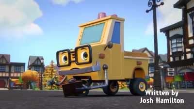 -Whoa!
-[brakes squealing] - Mighty Monsterwheelies