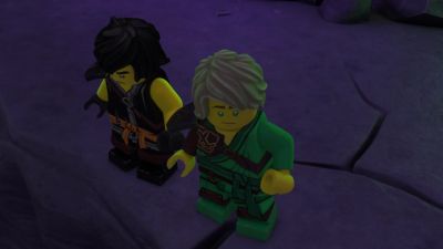 Whoa, careful.
You don't want to fall down there. - Ninjago: Masters of Spinjitzu