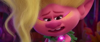 -Whoa.
-[chuckles] - Trolls Band Together