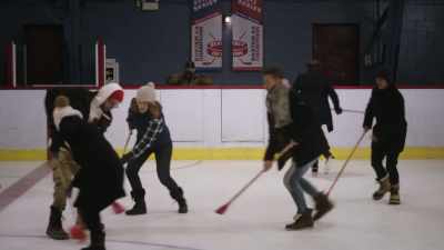 - Whoa!
- COLE: Broomball - The Moodys