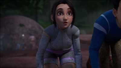 -Whoa.
-[Darius] Guys? - Jurassic World: Camp Cretaceous