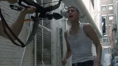 Whoa, don't shoot me! - The Walking Dead