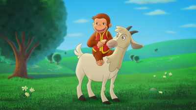 Whoa. [giggles] - Curious George: Royal Monkey