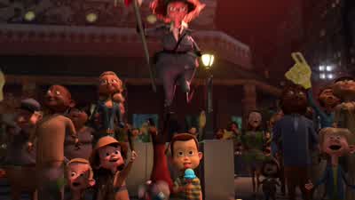 Whoa! Go, Stefano! Climb! - Madagascar 3: Europe's Most Wanted