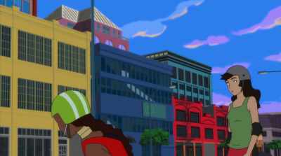 -Whoa! (GRUNTS)
-(GRUNTS) - Marvel Rising: Operation Shuri