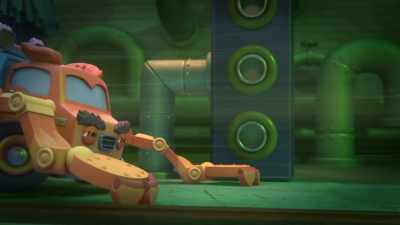 Whoa! [grunts] - Mighty Monsterwheelies