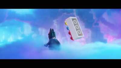 - Whoa.
- Hi! - The Lego Batman Movie