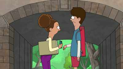 - Whoa. I never kissed anyone before.
- Me neither. - Central Park