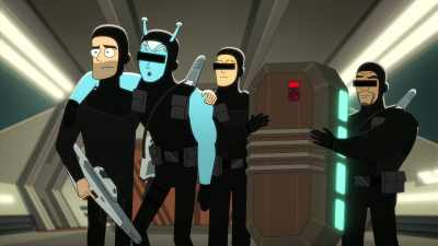 Whoa, I thought she was
just supposed to beam us - Star Trek: Lower Decks