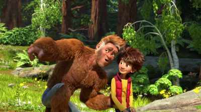 Whoa. It's a woodpecker. - Son of Bigfoot