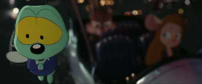 Whoa! It's actually my agent.
Sorry, can you hold on for a second? - Chip 'n Dale: Rescue Rangers