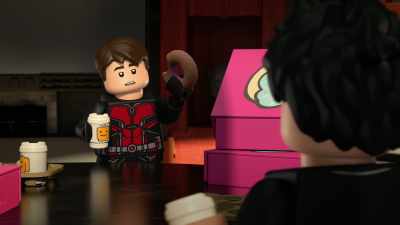 Whoa. It's no Hulkbuster, Tony, - LEGO Marvel Avengers: Time Twisted