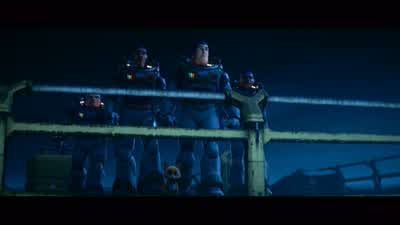 Whoa. Izzy: Over there. - Lightyear
