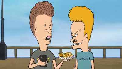 - Whoa, we just
paid for that with this? - Beavis and Butt Head Do the Universe