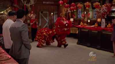 Whoa, lion dancers! - Fresh Off the Boat