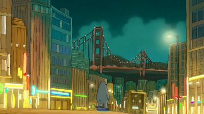 -Whoa.
-Look at that guy. - We Bare Bears