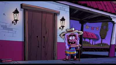 - Whoa!
- [loud crashing] - The Casagrandes Movie