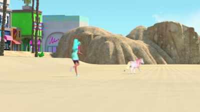 Whoa! No!
I just did my hair! - Barbie: A Touch of Magic